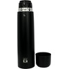 Cao Thermos Flask, Black, 1 Litre, Height 32 cm, Diameter
