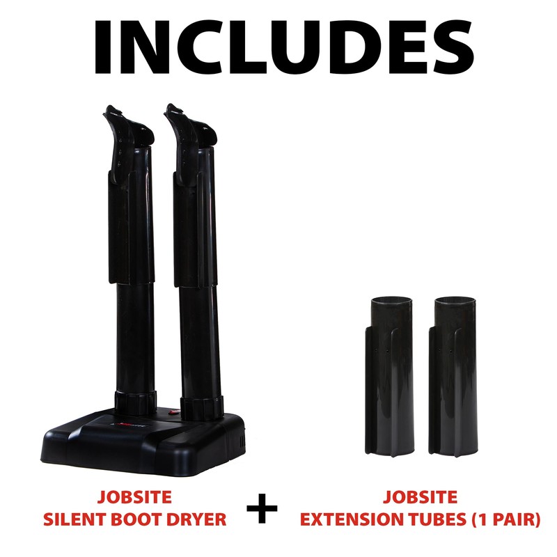 JobSite Tall Boots Dryer - Silent Boot Dryer for Knee
