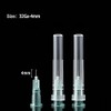 Aguja Luer Lock desechable 32Ga 4 mm, paquete de 100