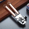 Berglander Can Opener, Stainless Steel Rose Gold Can Opener, Titanium