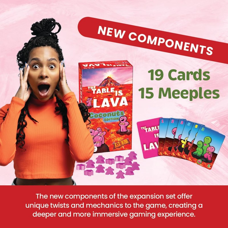 Expansion Pack for The Table is Lava - Coconuts Edition