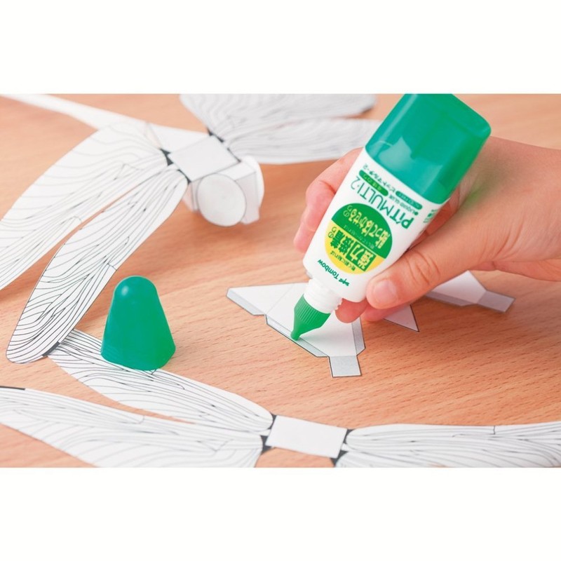 トンボ鉛筆 液体のり ピットマルチ2 HCA-122 ツインノズル