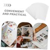 DOITOOL 100pcs Self-Sealing Laminating Sheets for Photos and Documents PVC