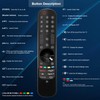 Voice Remote Replacement for LG Smart TV, for Magic Remote
