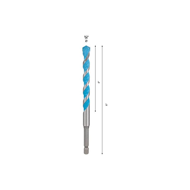 Broca Bosch EXPERT HEX-9 Ø 3/8" X4" X6"