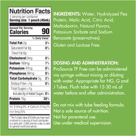 Medtrition ProSource TF Free Liquid Plant-Based Protein – 15 Grams Protein per 45 mL – Pack of 25