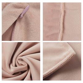 Betadistor Cushion Covers 18x18 Dutch Velvet: Square Decorative Throw Pillow Cover 45 x 45cm (Set of 2) 528-0636