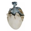 Cold Bifrost Dragon Hatchling Breaking Out Of Egg Shell Figurine