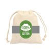 Mayatra's Cotton Laundry Bag for Clothes - Travel Organizer -
