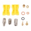 Bike Brake Hose Connector Aluminum Alloy Hydraulic Brake Hose Straight