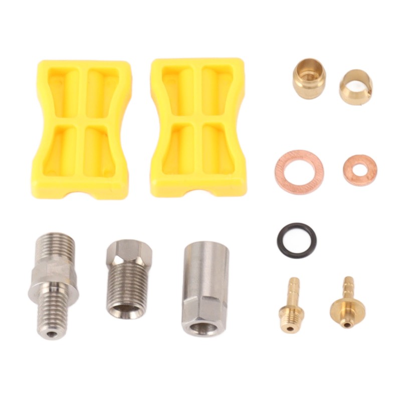 Bike Brake Hose Connector Aluminum Alloy Hydraulic Brake Hose Straight