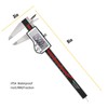 Digital Caliper, 6" Caliper Measuring Tool Extreme Accuracy Waterproof Electronic