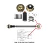 Drive Tech America 4WD 4X4 Front Prop Shaft (Rear) CV