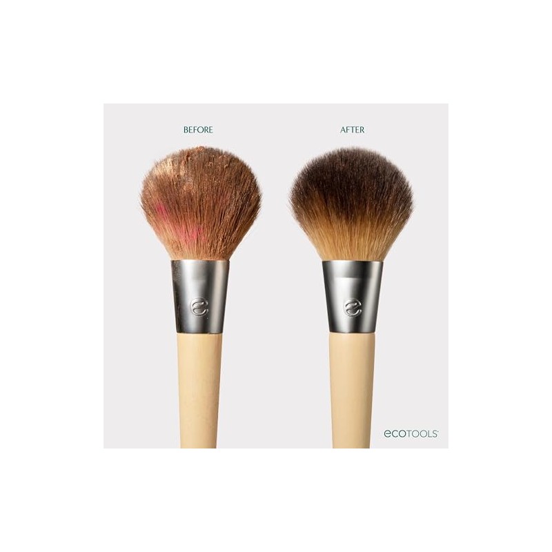 EcoTools - Shampoo Limpiador para Brochas y Esponjas de Maquillaje,