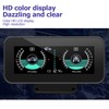 Universal Intelligent Car Inclinometer Tilt Gauge High Resolution HUD Digital