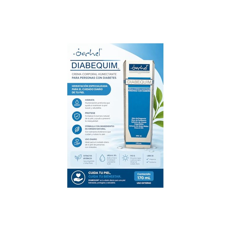 CREMA CORPORAL HUMECTANTE,DIABEQUIM