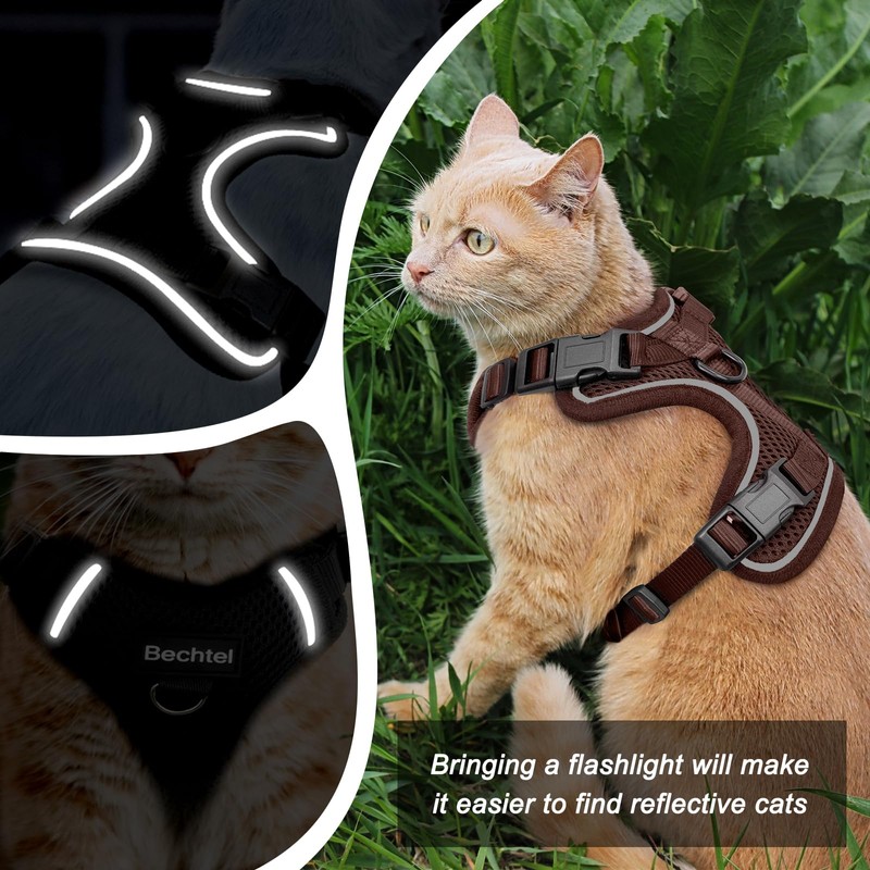 Cat Harness and Leash Set - Escape Proof Adjustable Cat