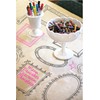 Folat 63701 Writable Table Cloth-180x130 cm, White