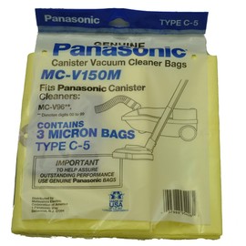Panasonic MC-v150M Canister Vacuum Cleaner Type C-5 Vacuum Cleaner Bags
