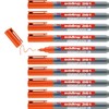 edding 361 whiteboard marker - orange - 10 whiteboard pens