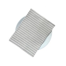 BioNap Recycled Nina Grey Napkins – Eco-Friendly, 100% Recyclable, Disposable Table Napkins, 30x40 cm Pack of 100