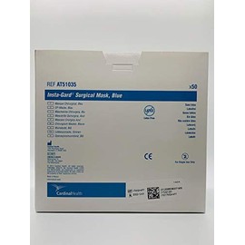 Cardinal Health AT51035 Mask Surg With o Eyeshield Tie Blue 300/Ca