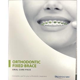 Vitis Orthodontic Fixed Brace Oral Care Pack - Pack of 1