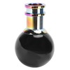 Shift Knob Acrylic Black Color Ball Shape with 3 Plastic
