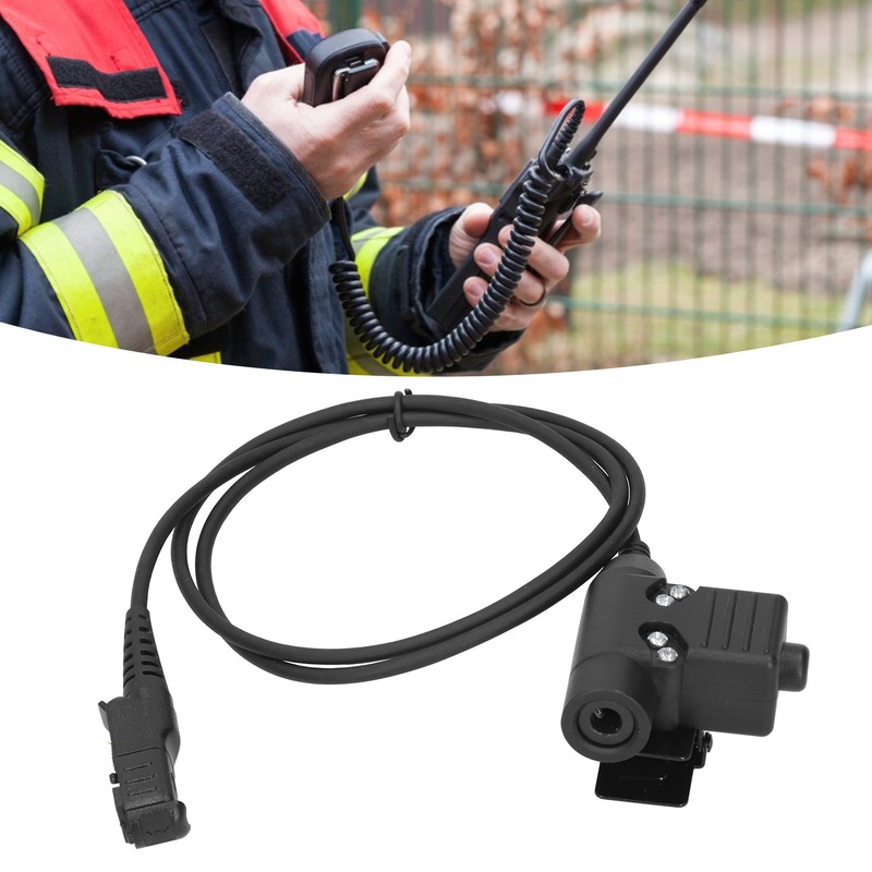 U94 PTT Cable Plug Headset Adapter Fit for Motorola P6600/6620/XPR3300