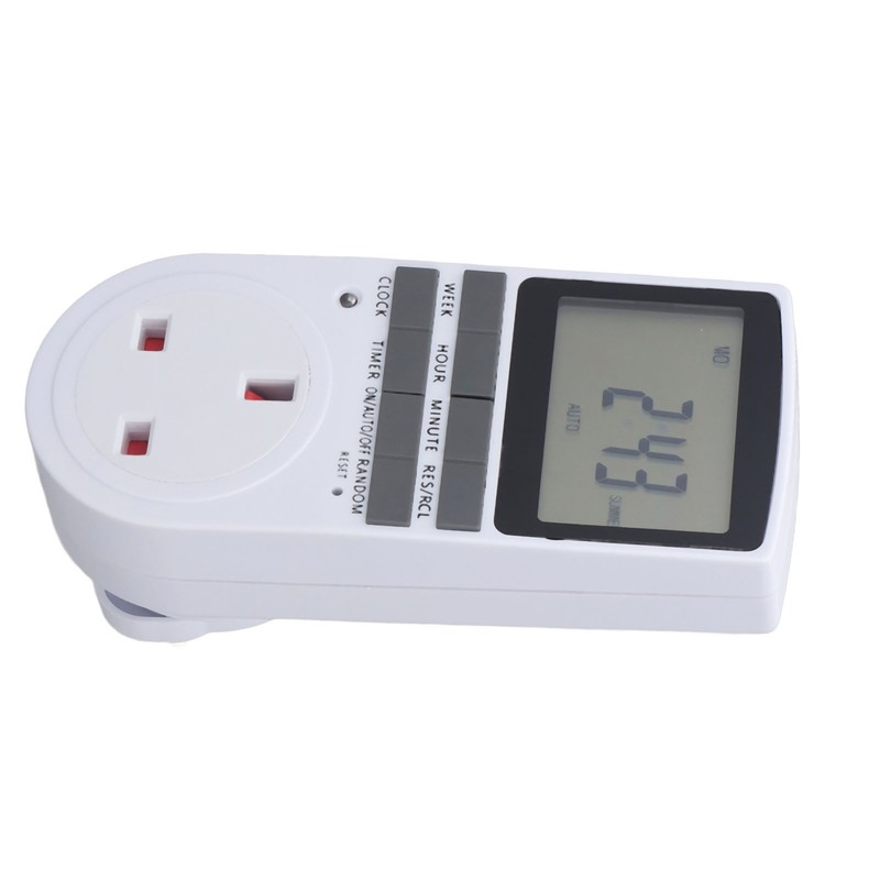 Timer Outlet Digital Intelligent Energy Saving Flame Retardant High Power