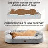 3.7 inch Thickened Orthopedic Dog Beds for Extra Large Dogs,