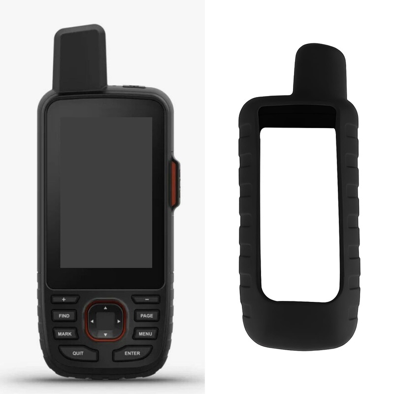Briny River GPS-Mobilteil-Navigationssystem, weiche Silikon-Schutzhülle, kompatibel mit Garmin GPSMAP 66sr