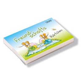 Oups Kärtchenbox: Freundschafts Kärtchen