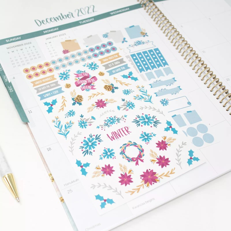 bloomdailyplanners bloom daily planners Planner Sticker Pack, Decorative Florals