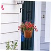 Parliky Metal Hook for Hanging Baskets Wall-Mounted Planter Bracket and