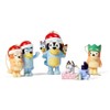 Bluey Christmas Hanging Tree Ornament Family 4 Pack
