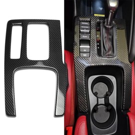 Yipmotiv Dry Carbon Fiber Center Consoles Gear Shift Panel for Acura Integra DE4 A-Spec w/Technology CVT 2022 2023 2024,Not for Type S,Auto Transmission Only