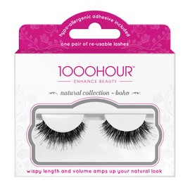 1000 Hour Natural Collection Lashes - Boho Black #553