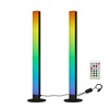 RGB Smart LED Desk Light Bars 2-Pack Music Sync Standing