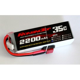 RoaringTop LiPo Battery Pack 35C 2200mAh 4S 14.8V with Deans Plug for RC Car Boat Truck Heli Airplane