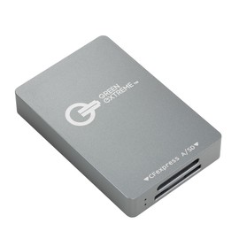 Green Extreme USB-C 3.2 Gen 2 CFexpress Type-A & SD UHS-II Card Reader – 10Gbps High-Speed Data Transfer, Dual-Slot, Compact & Durable for Photographers & Videographers