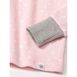 The Honest Company Baby 2-Piece Organic Cotton Pajama Set, Twinkle Star Pink, 5 Years