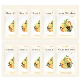 Food Aholic (10 Sheets) Food A Holic Nature Skin Vitamin Mask Pack / (10매)푸드어홀릭 네이처스킨 비타민 마스크팩