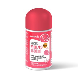 Good & Kids Altige Omega 3 Chewable Children Kids Infant Elementary School Student 3 Month Supply / 굿앤키즈 알티지 오메가3 츄어블 어린이 키즈 유아 초등 학생 아이 3개월분