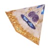 Constellation Pyramid Stone for Positive Energy Reduce Stress Chakra Resin