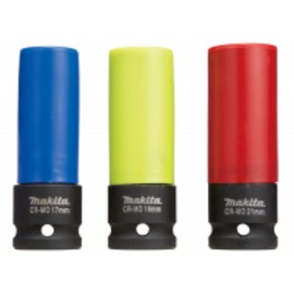 Makita E-12354 3 Piece Deep Wheel Nut Socket Set