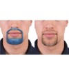 5 Sizes Set of French Beard or Goatee Shaving Template