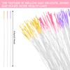 Maitys 180 Pcs Earrings Hole Cleaner, Piercing Cleaner Floss, Rose