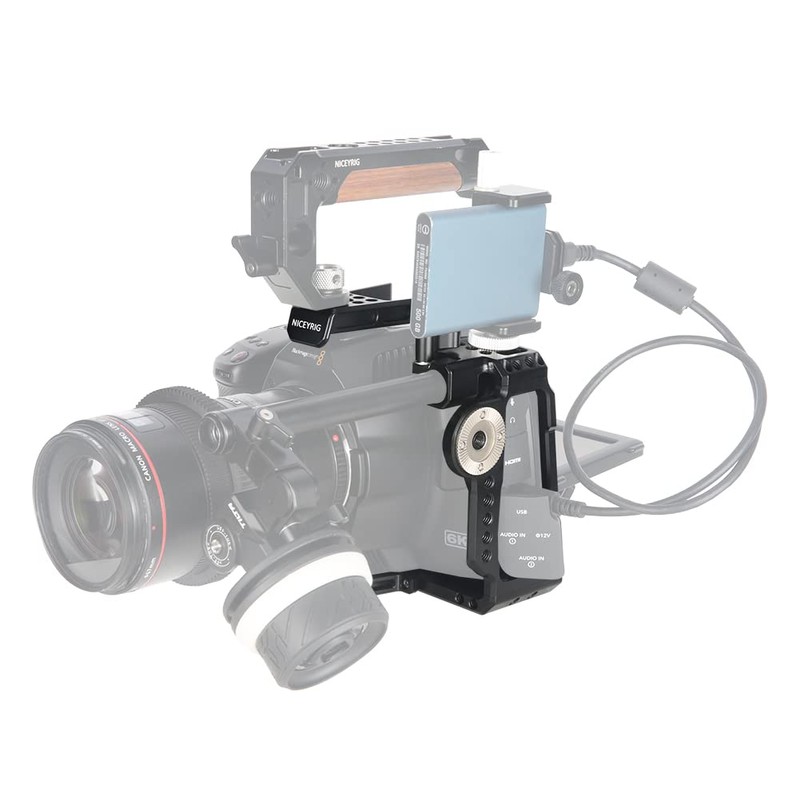 NICEYRIG Half Cage Kit for BMPCC 6K G2/Pro Blackmagic Pocket