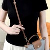 SHYSBV Longchamp Women's Leather Adjustable Shoulder Strap with Organiser -